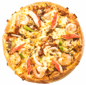 Pizza With Seafood